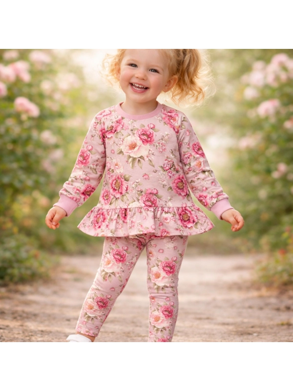 Piwonie - komplet z baskinką